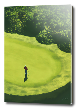 Golf Gifts For Men, Golf Field Poster, Golf Wall Art