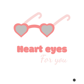 Heart eyes