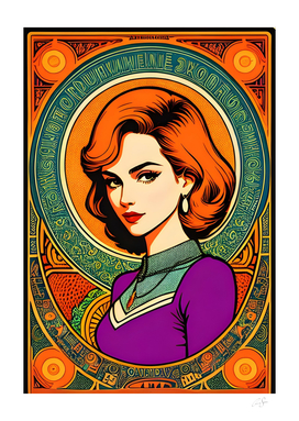 Ginger Mucha-New nouveau style