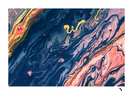 liquid abstract paint texture