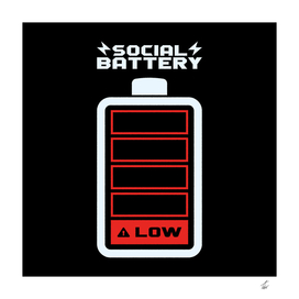Social Battery LOW