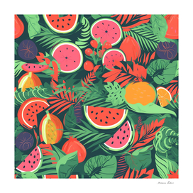 Tropicolor Fruitful Pattern