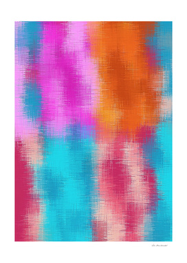 pink orange blue and red painting abstract background