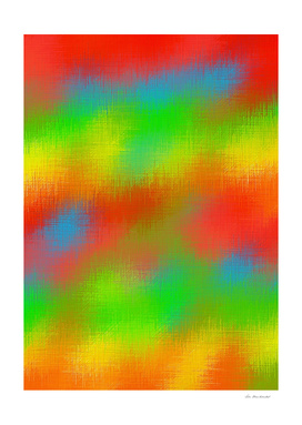 colorful painting texture abstract in red yellow green blue