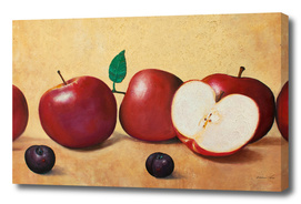 apples and plums