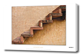 BoomGoo's Fatehpur Sikri stairs (intensified detail)