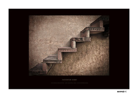 BoomGoo's Fatehpur Sikri stairs (brown contrast)