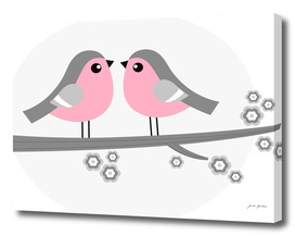 2 Love birds : spring edition