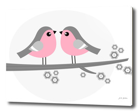 2 Love birds : spring edition