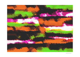 orange green pink black painting texture abstract background