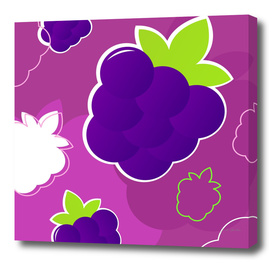 Purple berry art collection : Inspired with lineart