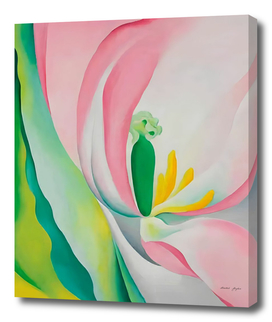 Georgia O'Keeffe-  Pink Tulipe