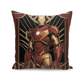 Iron Man Art Deco 001
