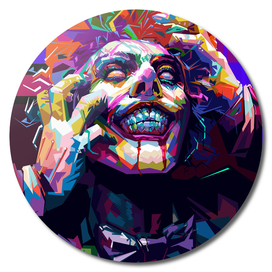 Joker pop art Poster