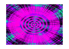 pink black and blue circle pattern abstract background