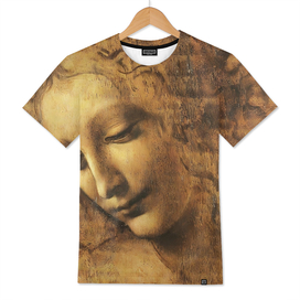 Leonardo da Vinci , Head Of A Young Woman With Tousled Hair