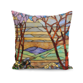 Louis Comfort Tiffany - Stained glass 8. Magnolia