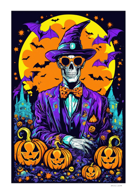 Halloween Spooky Skeleton