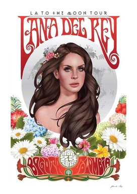 La To The Moon Tour - Lana Del Rey Vintage