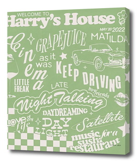 Harry House - Harry Styles Green Color