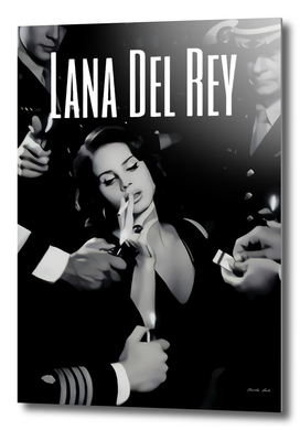 Lana Del Rey Smoking