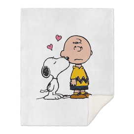 Snoopy and child boy