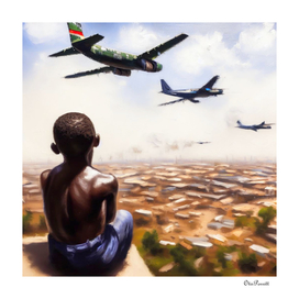 CHILD OF WAR (CIVIL WAR) AFRICA 6