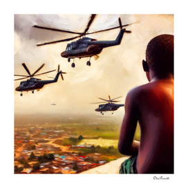 CHILD OF WAR (CIVIL WAR) AFRICA 11