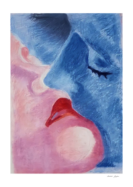 Robert Delaunay - The Kiss ,1922
