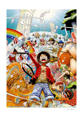 Mugiwara Team One Piece