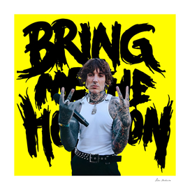 Oliver Sykes Yellow Background