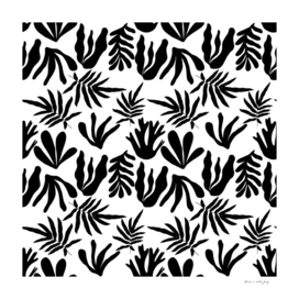 Minimal Abstract Botanical Leaves #1 #pattern #decor #art