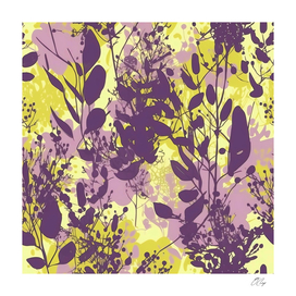 Lavender Synesthesia: A Botanical Modern Pattern