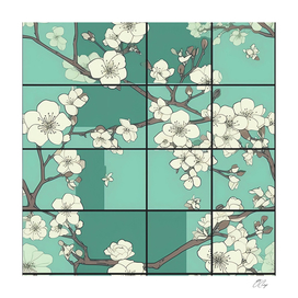 Whimsical Cherry Blossom Harmony