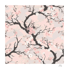 Serene Blossom Pattern