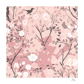 Serene Blossom Garden