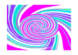 pink blue and purple curly line pattern abstract background