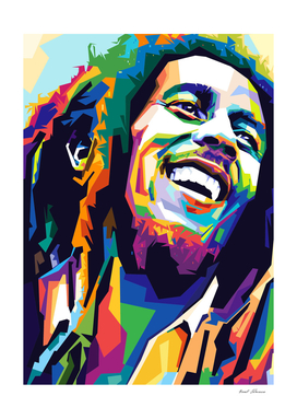 Bob Marley Wpap Art