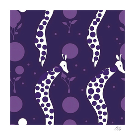 Giraffe Dotted Abstract