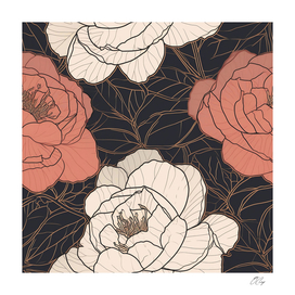 Elegant Blush Camellia