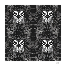Sleek Owl Pattern