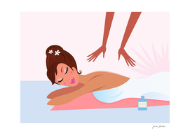 Sauna girl : massage / Pink edition 60s