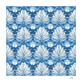 Floral Bliss: Tranquil Lotus Harmony