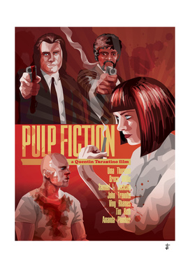 Pulp Fiction alternative poster