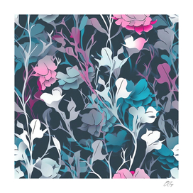 Watercolor Symphony: Modern Floral Elegance