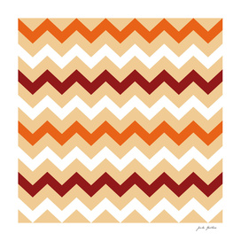 New zig-zag stylish pattern / brown