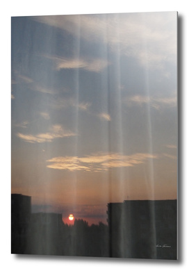 Window sunset