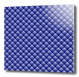 Ultramarine Geometric Rhomboid Pattern