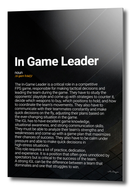 In Game leader