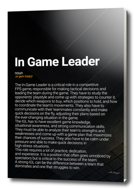 In Game leader